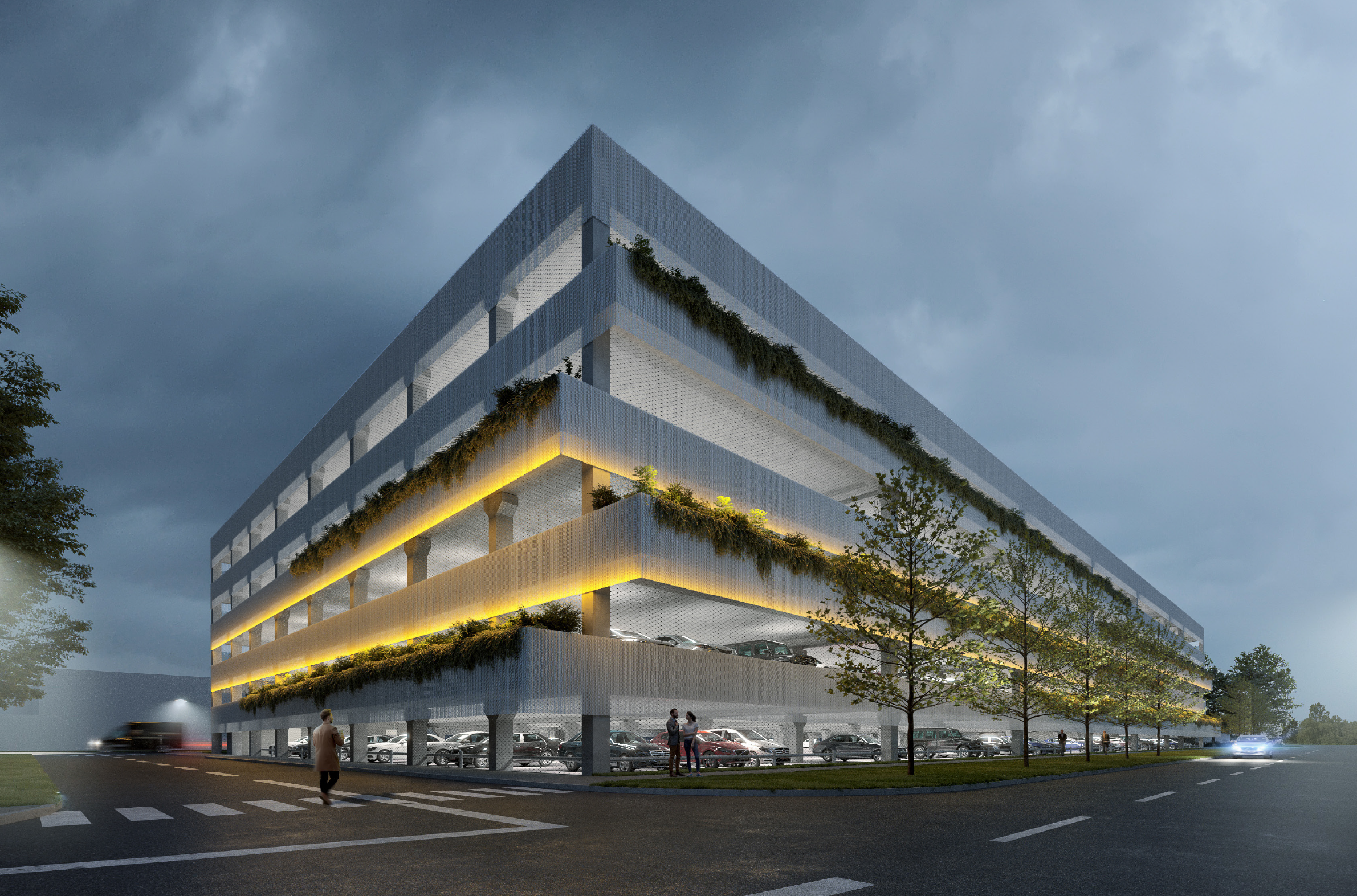 Parkovací dům U Motorárny